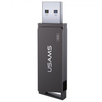 Флеш накопичувач USAMS US-ZB196 USB3.0 Rotatable High Speed Flash Drive 64 Gb Сірий (37865)