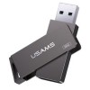 Флеш накопичувач USAMS US-ZB196 USB3.0 Rotatable High Speed Flash Drive 64 Gb Серый (37865)