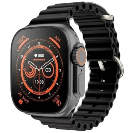 Смарт-годинник iWatch X8 Ultra Чорний (36838)
