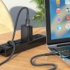 Дата кабель Hoco U110 charging data sync USB to Type-C (1.2 m) Чорний (36842)