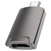 Перехідник Hoco UA19 Type-C to HDMI Сірий (36843)