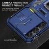 Ударостійкий чохол Camshield Army Ring для Samsung Galaxy S23+ Синій (47043)