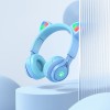 Навушники Hoco W39 Cat ear Голубой (37891)