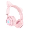 Навушники Hoco W39 Cat ear Розовый (37892)