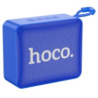 Bluetooth Колонка Hoco BS51 Gold brick sports Голубой (37897)