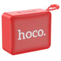 Bluetooth Колонка Hoco BS51 Gold brick sports Червоний (37901)