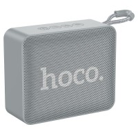 Bluetooth Колонка Hoco BS51 Gold brick sports Сірий (37900)