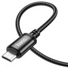 Дата кабель Hoco X89 Wind USB to MicroUSB (1m) Черный (37907)