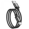 Дата кабель Hoco X89 Wind USB to Type-C (1m) Чорний (37908)