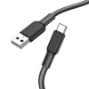 Дата кабель Hoco X69 Jaeger USB to Type-C (1m) Чорний (37919)