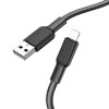 Дата кабель Hoco X69 Jaeger USB to Lightning (1m) Черный (37921)