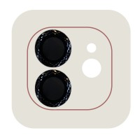 Захисне скло Metal Classic на камеру (в упак.) для Apple iPhone 12 / 12 mini / 11 Чорний (36861)
