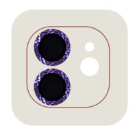 Захисне скло Metal Classic на камеру (в упак.) для Apple iPhone 12 / 12 mini / 11 Фиолетовый (36863)