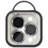 Захисне скло Metal Classic на камеру (в упак.) для Apple iPhone 12 Pro / 11 Pro / 11 Pro Max Сріблястий (36869)
