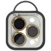 Захисне скло Metal Classic на камеру (в упак.) для Apple iPhone 12 Pro / 11 Pro / 11 Pro Max Золотий (36866)