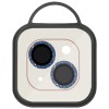 Захисне скло Metal Classic на камеру (в упак.) для Apple iPhone 13 mini / 13 Синій (36878)