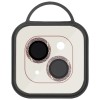 Захисне скло Metal Classic на камеру (в упак.) для Apple iPhone 13 mini / 13 Розовый (36876)