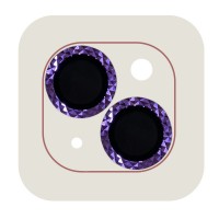 Захисне скло Metal Classic на камеру (в упак.) для Apple iPhone 14 (6.1'') / 14 Plus (6.7'') Фиолетовый (36889)