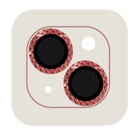 Захисне скло Metal Classic на камеру (в упак.) для Apple iPhone 14 (6.1'') / 14 Plus (6.7'') Красный (36887)