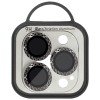 Захисне скло Metal Classic на камеру (в упак.) для Apple iPhone 14 Pro (6.1'') / 14 Pro Max (6.7'') Сірий (36895)