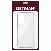 TPU чохол GETMAN Ease logo посилені кути для OnePlus 9 Прозрачный (37070)