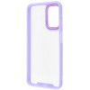 Чохол TPU+PC Lyon Case для Samsung Galaxy A22 4G Пурпурний (38433)