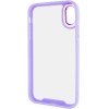 Чохол TPU+PC Lyon Case для Apple iPhone X / XS (5.8'') Пурпурний (37154)