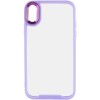 Чохол TPU+PC Lyon Case для Apple iPhone XS Max (6.5'') Пурпурный (37190)