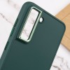TPU чохол Bonbon Metal Style для Samsung Galaxy S23+ Зелений (37978)
