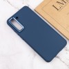 TPU чохол Bonbon Metal Style для Samsung Galaxy S23+ Синій (37979)