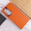 TPU чохол Bonbon Metal Style для Samsung Galaxy S23 Ultra Оранжевый (38473)