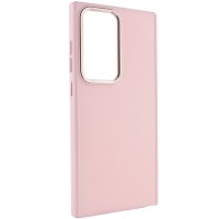 TPU чохол Bonbon Metal Style для Samsung Galaxy S23 Ultra Рожевий (38474)
