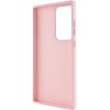 TPU чохол Bonbon Metal Style для Samsung Galaxy S23 Ultra Розовый (38474)