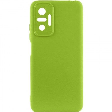 Чохол Silicone Cover Lakshmi Full Camera (A) для Xiaomi Redmi Note 10 Pro / 10 Pro Max Зелёный (43740)