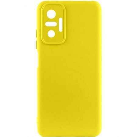 Чохол Silicone Cover Lakshmi Full Camera (A) для Xiaomi Redmi Note 10 Pro / 10 Pro Max Желтый (43741)