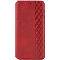 Шкіряний чохол книжка GETMAN Cubic (PU) для Samsung Galaxy A54 5G Червоний (38531)