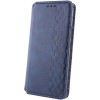 Шкіряний чохол книжка GETMAN Cubic (PU) для Samsung Galaxy A54 5G Синій (38533)