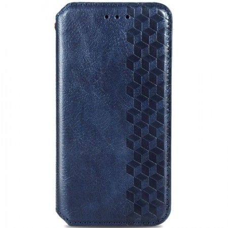 Шкіряний чохол книжка GETMAN Cubic (PU) для Xiaomi 13 Синій (44053)