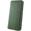 Шкіряний чохол книжка GETMAN Cubic (PU) для Samsung Galaxy A34 5G Зелений (38539)