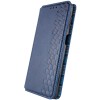 Шкіряний чохол книжка GETMAN Cubic (PU) для Samsung Galaxy A14 4G/5G Синий (38548)