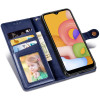Шкіряний чохол книжка GETMAN Gallant (PU) для Samsung Galaxy A54 5G Синій (38003)