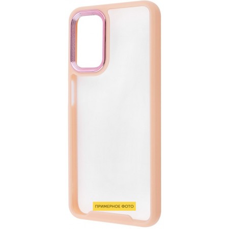 Чохол TPU+PC Lyon Case для Realme C35 Рожевий (37627)