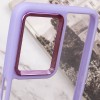 Чохол TPU+PC Lyon Case для Oppo A57s / A57 4G / A77s Пурпурный (38572)
