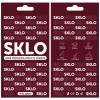 Захисне скло SKLO 3D (full glue) для Oppo A17 / A17k Чорний (38008)
