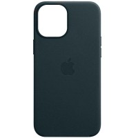 Шкіряний чохол Leather Case (AAA) with MagSafe для Apple iPhone 13 Pro Max (6.7'') Зелёный (38023)