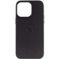 Шкіряний чохол Leather Case (AAA) with MagSafe для Apple iPhone 14 Pro Max (6.7'') Синий (39956)