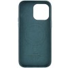 Шкіряний чохол Leather Case (AAA) with MagSafe для Apple iPhone 14 Pro (6.1'') Зелений (39961)