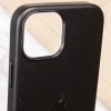 Шкіряний чохол Leather Case (AAA) with MagSafe для Apple iPhone 14 (6.1'') Синій (39959)