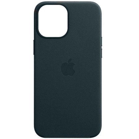 Шкіряний чохол Leather Case (AAA) with MagSafe для Apple iPhone 14 Plus (6.7'') Зелений (38043)