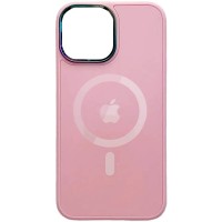 Чохол TPU+Glass Sapphire Mag Evo case для Apple iPhone 12 Pro Max (6.7'') Рожевий (38057)